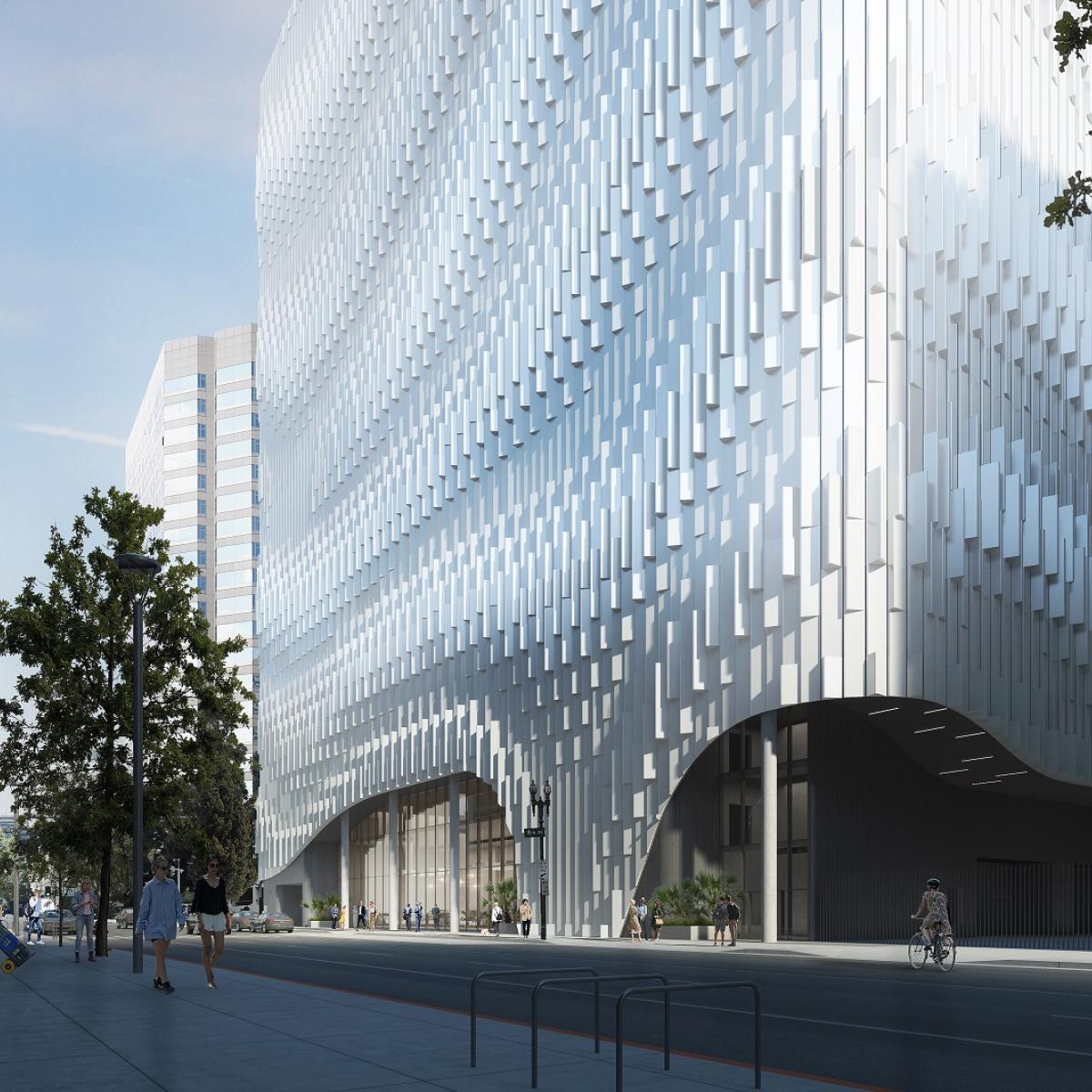 Renderings revealed: eyecatching data center at 727 S Grand Renderings revealed: eyecatching data center at 727 S Grand